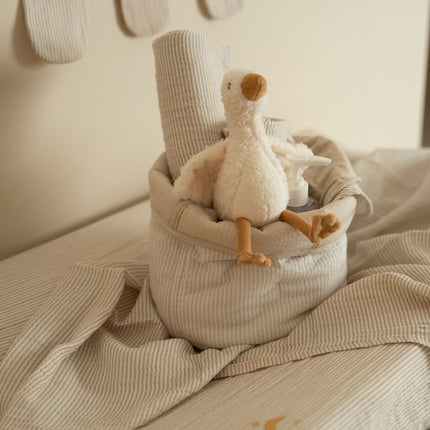 Little Dutch Aankleedkussenhoes Pure Soft Beige koop je bij Babywinkel