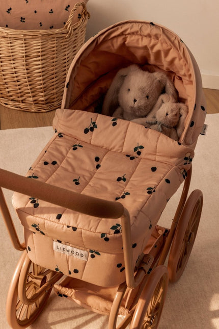 Adaline Poppenwagen Pram Berry / Pale Tuscany - Babywinkel - 5715493491628