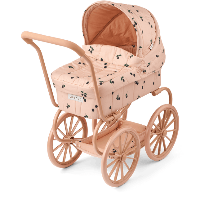 Adaline Poppenwagen Pram Berry / Pale Tuscany - Babywinkel - 5715493491628