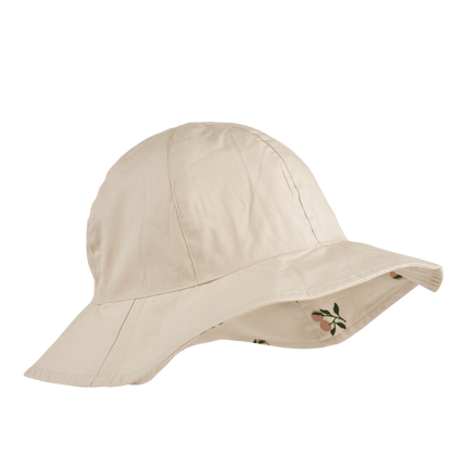 Amelia omkeerbare zonnehoed Peach/Sandy koop je bij Babywinkel