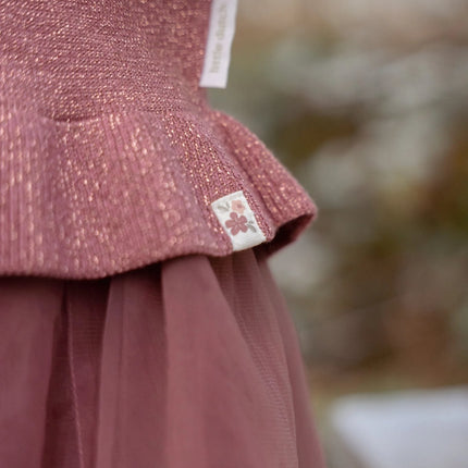 Cardigan tricoté Rouge
