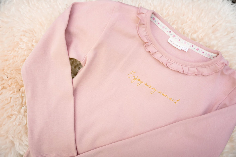 T-shirt à manches longues Velvet Rose