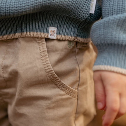 Pull tricoté Stone Blue