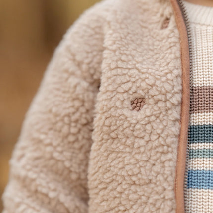Cardigan Teddy Taupe