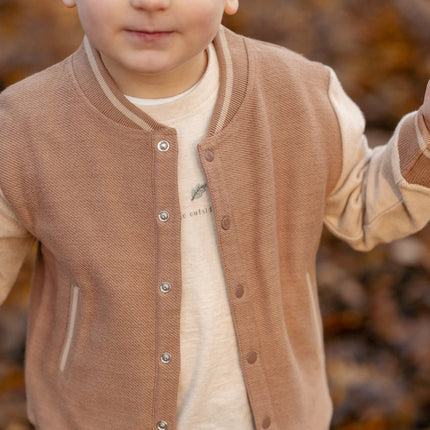 Cardigan en maille Marron/Taupe
