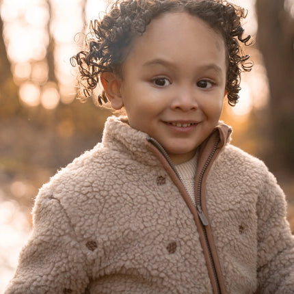Cardigan Teddy Taupe