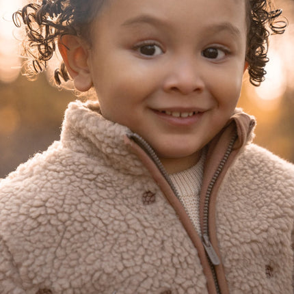 Cardigan Teddy Taupe
