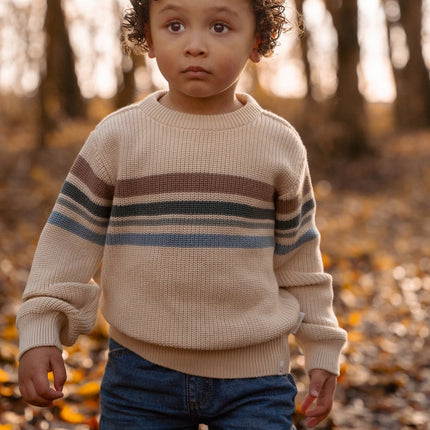 Pull en maille Sable
