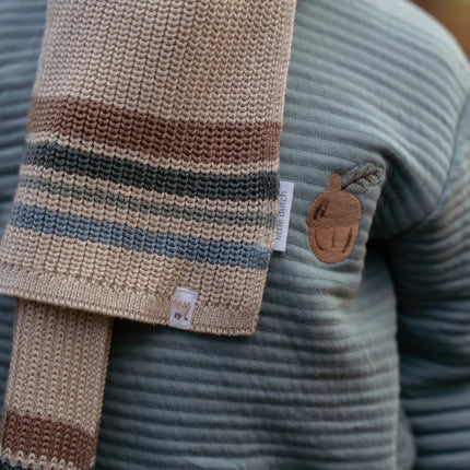 Écharpe tricotée Taupe - Une <tc>Taille</tc>