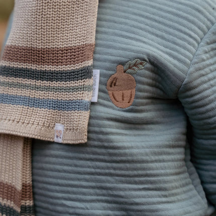 Écharpe tricotée Taupe - Une <tc>Taille</tc>