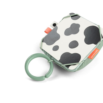 Baby contrast card holder Tiny farm Green koop je bij Babywinkel