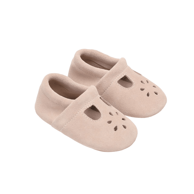 Baby Dutch Baby Schoentjes Juna Beige Suede - Baby Dutch - Babywinkel - 8719558443055