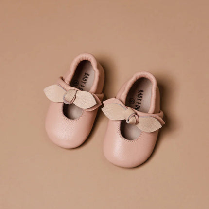 Baby Dutch Baby Schoentjes Lilly Roze Suede koop je bij Babywinkel