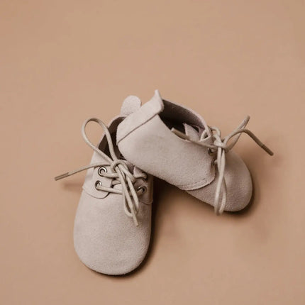 Baby Dutch Baby Schoentjes Nova Ecru Suede - Baby Dutch - Babywinkel - 8719558443413