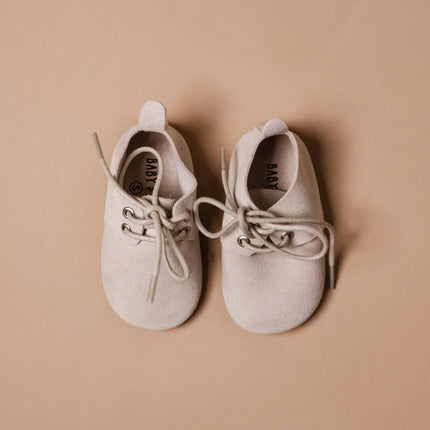 Baby Dutch Baby Schoentjes Nova Ecru Suede - Baby Dutch - Babywinkel - 8719558443413