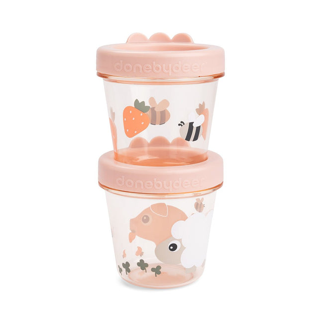 Baby food container 2 - pack Tiny farm - Babywinkel - 5712643055617