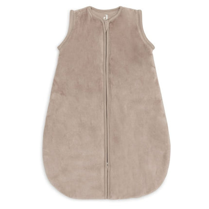 Baby Slaapzak met Afritsbare Mouw Rond 60cm Velvet - Milky Coffee - Babywinkel - 8717329404212