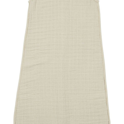 Baby zomerslaapzak pre - washed hydrofiel Uni - soft sand - 0.5 TOG - Babywinkel - 4054703106275