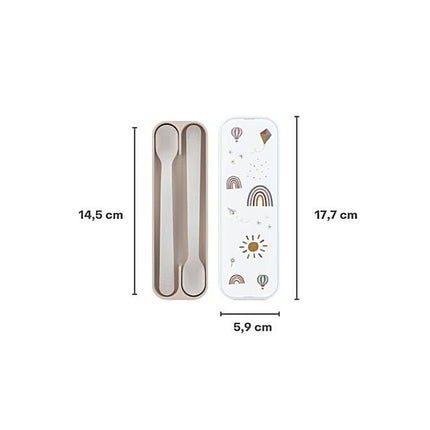 Babylepel Mepal Mio set van 2 Little Dutch - Little Farm - Babywinkel - 8720294032687