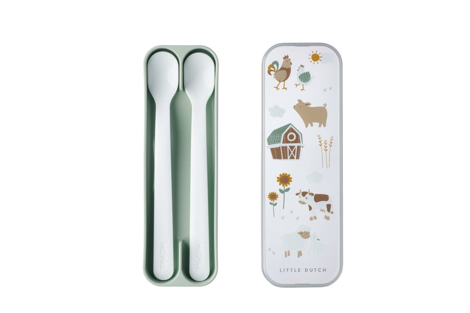 Babylepel Mepal Mio set van 2 Little Dutch - Little Farm - Babywinkel - 8720294032687