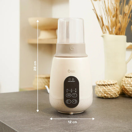 Babymoov Flessenwarmer en Sterilisator NutriSmart+ Mineral Beige koop je bij Babywinkel