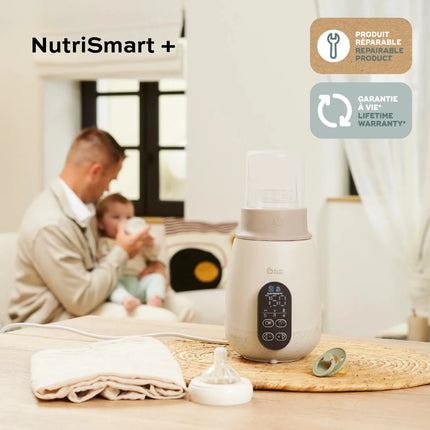 Babymoov Flessenwarmer en Sterilisator NutriSmart+ Mineral Beige koop je bij Babywinkel