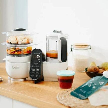 Babymoov Keukenmachine Nutribaby White met Thermobox - Babymoov - Babywinkel - 3661276181113