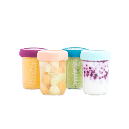 Babymoov Opbergbakjes Glas 240ml 4St - Babymoov - Babywinkel - 3661276165113