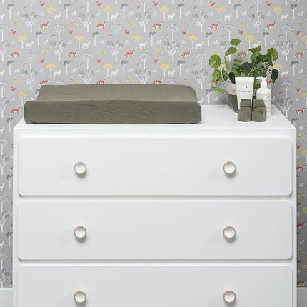 Baby's Only Aankleedkussenhoes Breeze Stonegreen 45x70cm - Baby's Only - Babywinkel - 8720088332535
