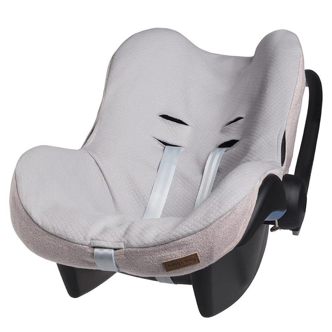 Baby's Only Autostoelhoes Sparkle 0+ Zilverroze - Baby's Only - Babywinkel - 8719497044351