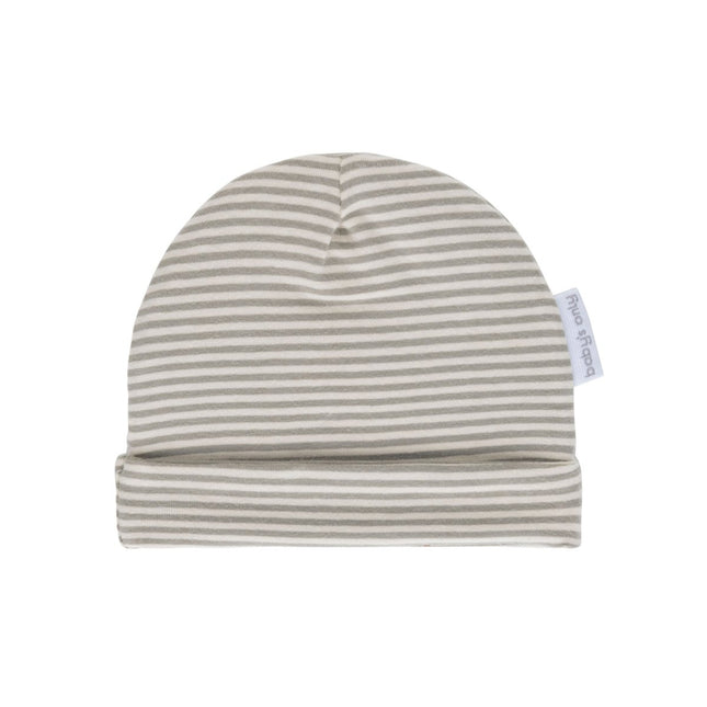 Baby's Only Babymutsje Stripe Urban Green - Baby's Only - Babywinkel - 8720791357009