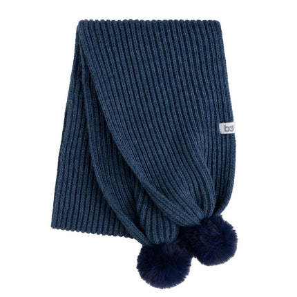 Baby's Only Babysjaal met Pompon Cool Jeans One Size - Baby's Only - Babywinkel - 8720791359218