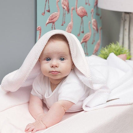 Baby's Only Badcape Baby Classic Stonegreen 75x85cm - Baby's Only - Babywinkel - 8719497042760