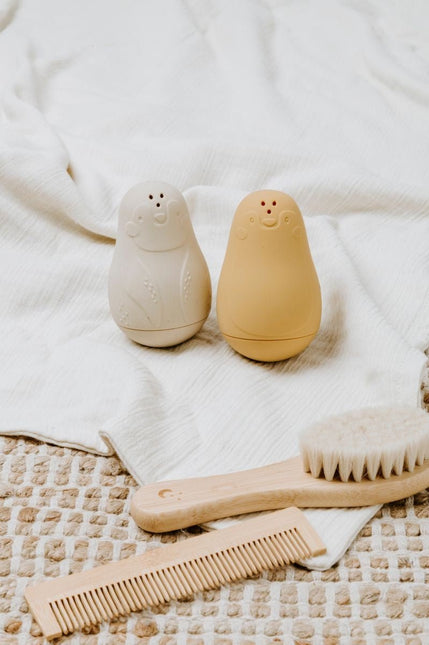 Baby's Only Badspeelgoed Pingu√ØNs Oker/Warm Linen 2St - Baby's Only - Babywinkel - 8720791353568