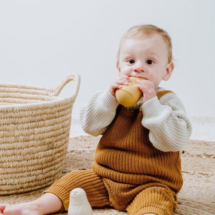 Baby's Only Badspeelgoed Pingu√ØNs Oker/Warm Linen 2St - Baby's Only - Babywinkel - 8720791353568
