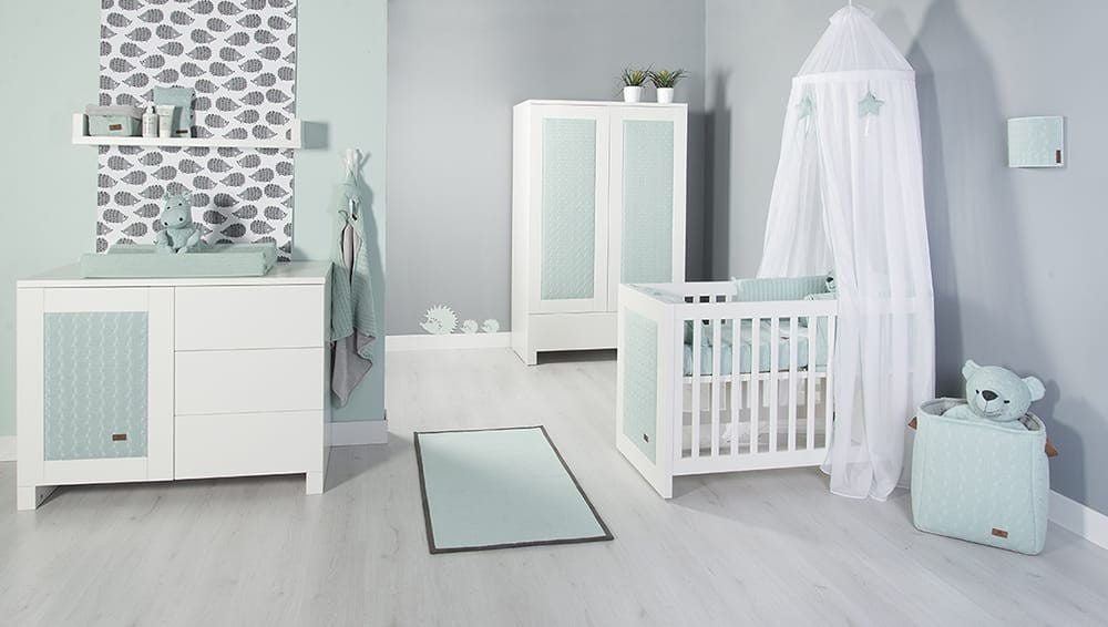 Baby's Only Bedomrander Cable Wit - Baby's Only - Babywinkel - 8718481185537
