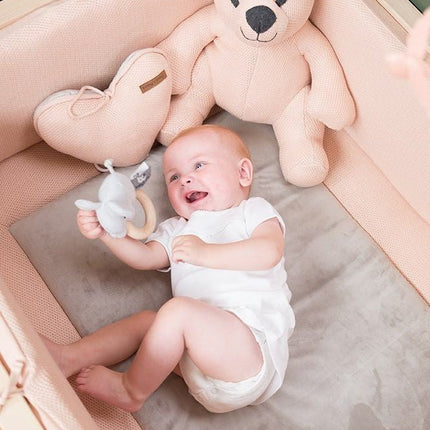 Baby's Only Bedomrander Classic Khaki 180x40cm - Baby's Only - Babywinkel - 8719497044931