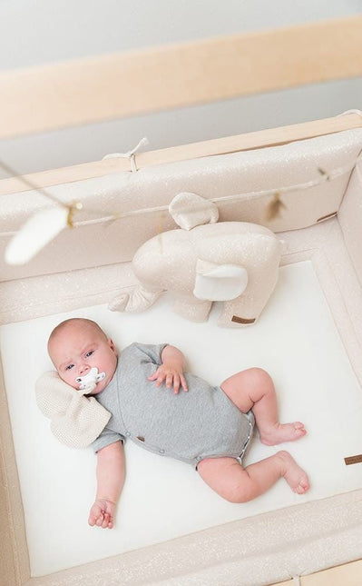 Baby's Only Bedomrander Sparkle Melee Zilvergrijs - Baby's Only - Babywinkel - 8719497044030