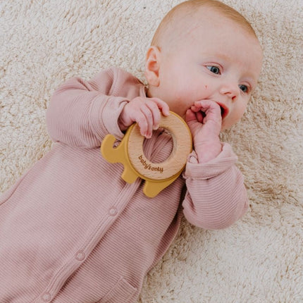 Baby's Only Bijtring Olifant Oker - Baby's Only - Babywinkel - 8720512364675