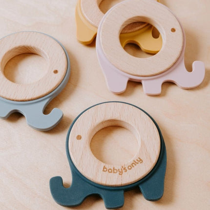 Baby's Only Bijtring Olifant Oker - Baby's Only - Babywinkel - 8720512364675