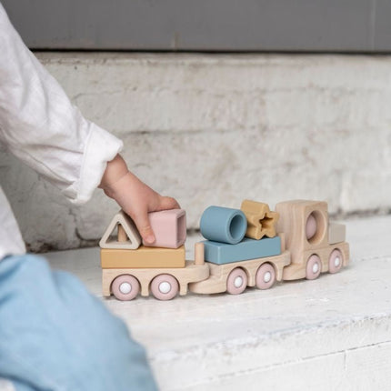 Baby's Only Houten Speelgoed Trein Opal - Baby's Only - Babywinkel - 8720791353964