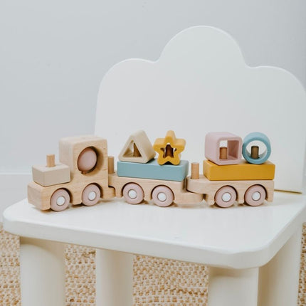 Baby's Only Houten Speelgoed Trein Opal - Baby's Only - Babywinkel - 8720791353964