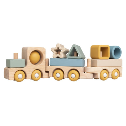 Baby's Only Houten Speelgoed Trein Swirl - Baby's Only - Babywinkel - 8720791353971