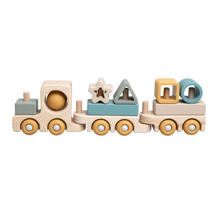 Baby's Only Houten Speelgoed Trein Swirl - Baby's Only - Babywinkel - 8720791353971