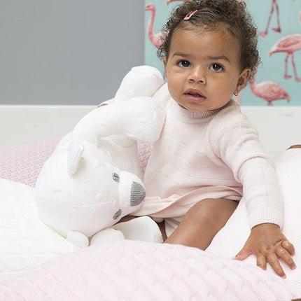Baby's Only Knuffel Beer Cable Antraciet 35cm koop je bij Babywinkel