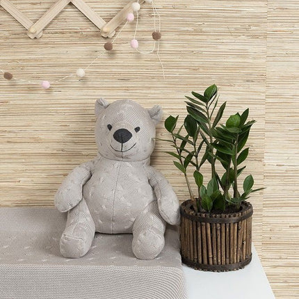 Baby's Only Knuffel Beer Cable Antraciet 35cm koop je bij Babywinkel