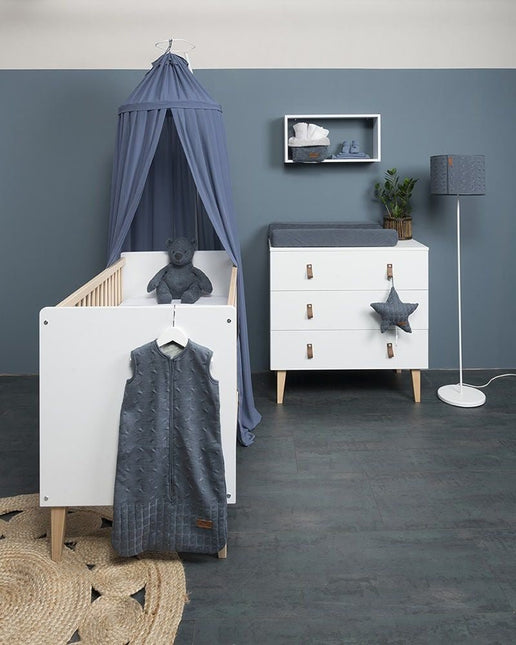 Baby's Only Lampenkap Babykamer Cable Granit 30cm - Baby's Only - Babywinkel - 8720088335710