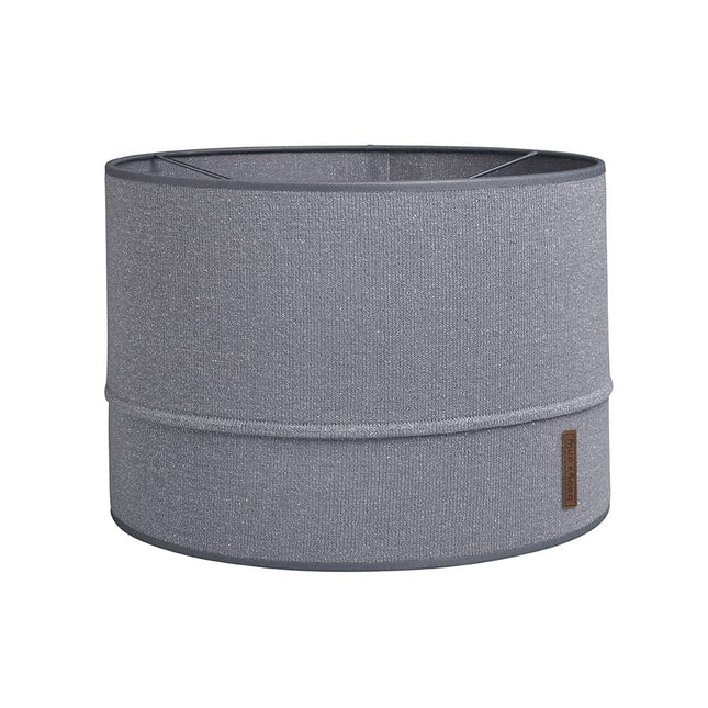 Baby's Only Lampenkap Babykamer Sparkle Zilvergrijs 30cm - Baby's Only - Babywinkel - 8719497044337