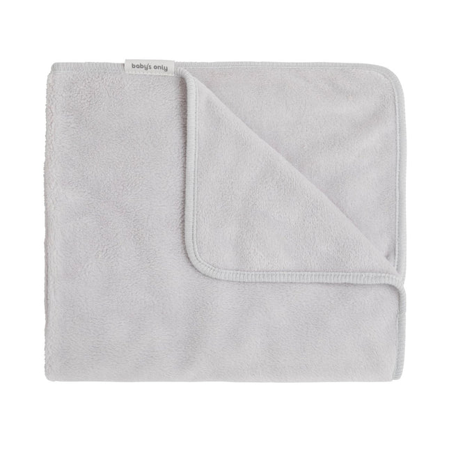 Baby's Only Ledikantdeken Cozy Dusty Grey - Baby's Only - Babywinkel - 8720791352479