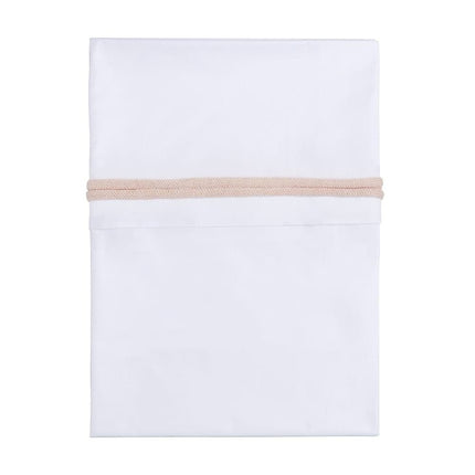 Baby's Only Ledikantlaken Gebreide Bies Blush/Wit - Baby's Only - Babywinkel - 8719497045389